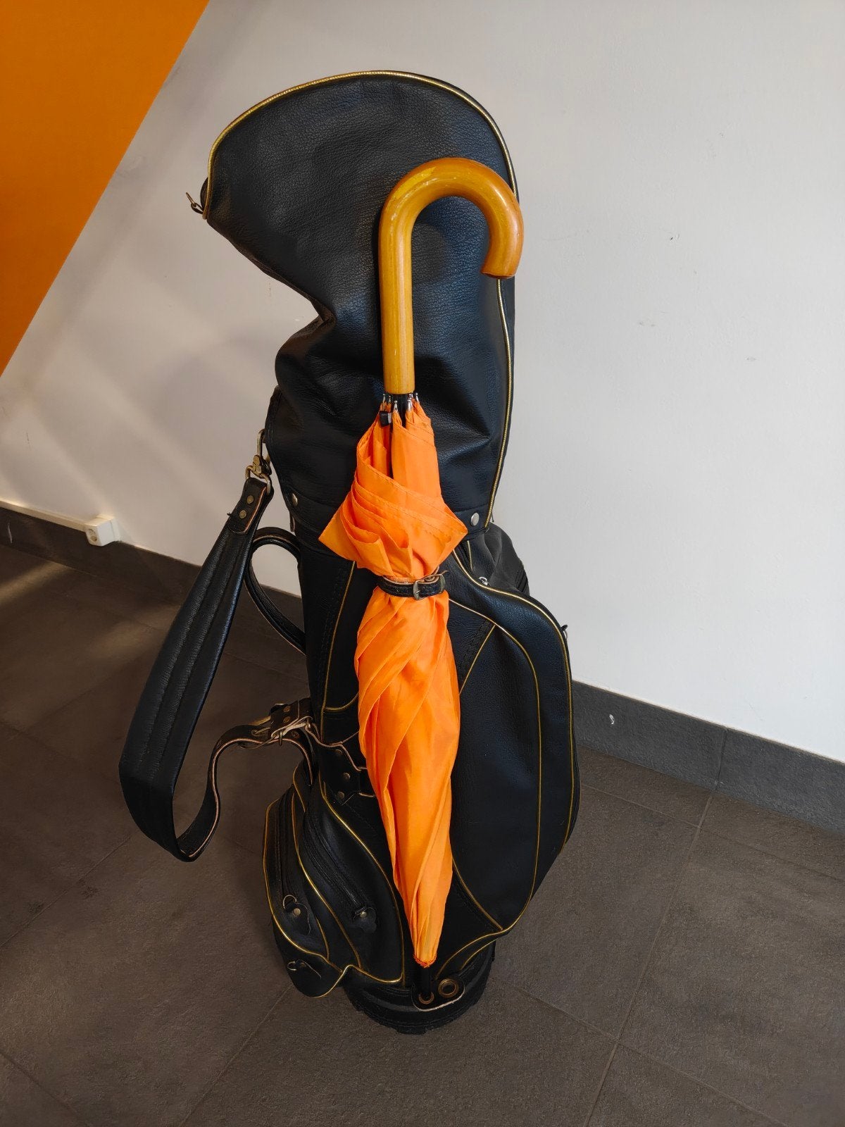 Vintage golftas, Sport en Fitness, Golf, Ophalen, Tas