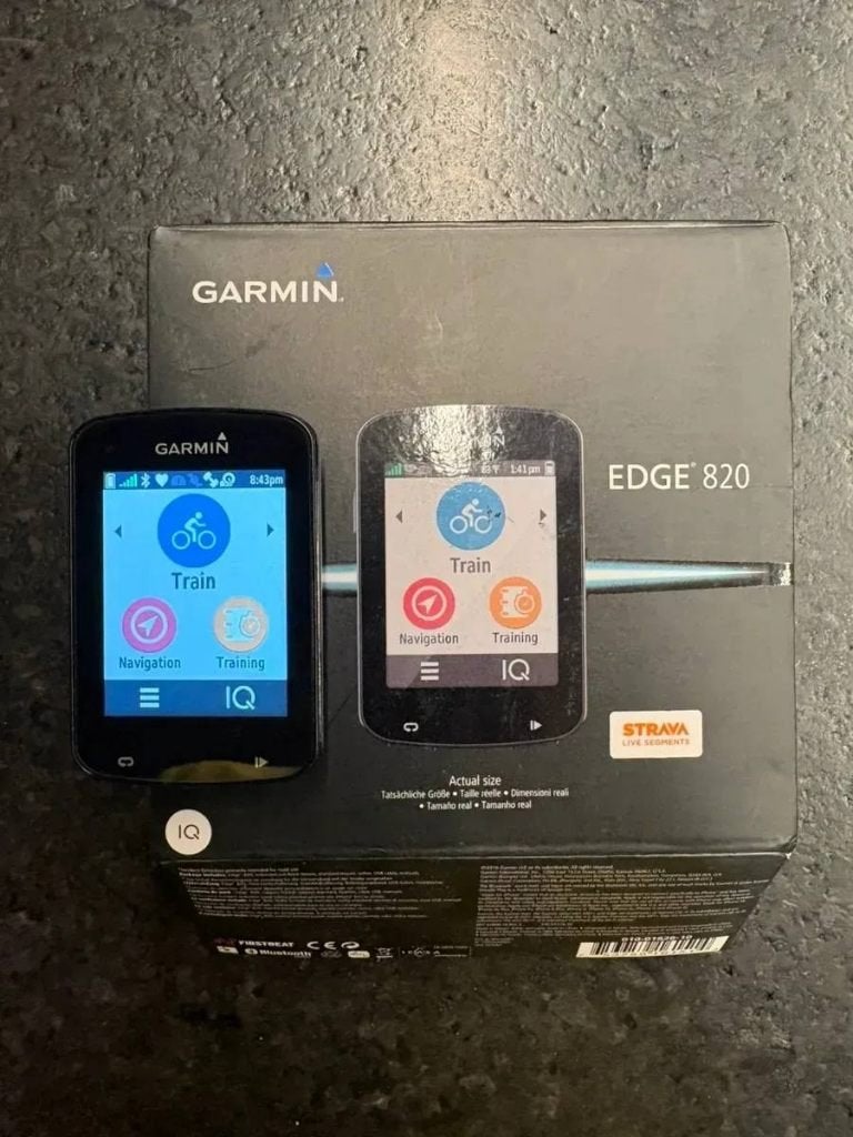 Garmin Edge 820, Fietsen en Brommers, Fietsaccessoires | Fietscomputers, Ophalen of Verzenden, Zo goed als nieuw