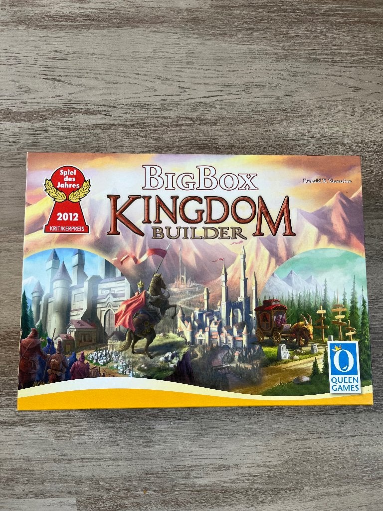 Kingdom Builder Big Box (Eng, Nl, DE), Drie of vier spelers, Ophalen of Verzenden, Zo goed als nieuw