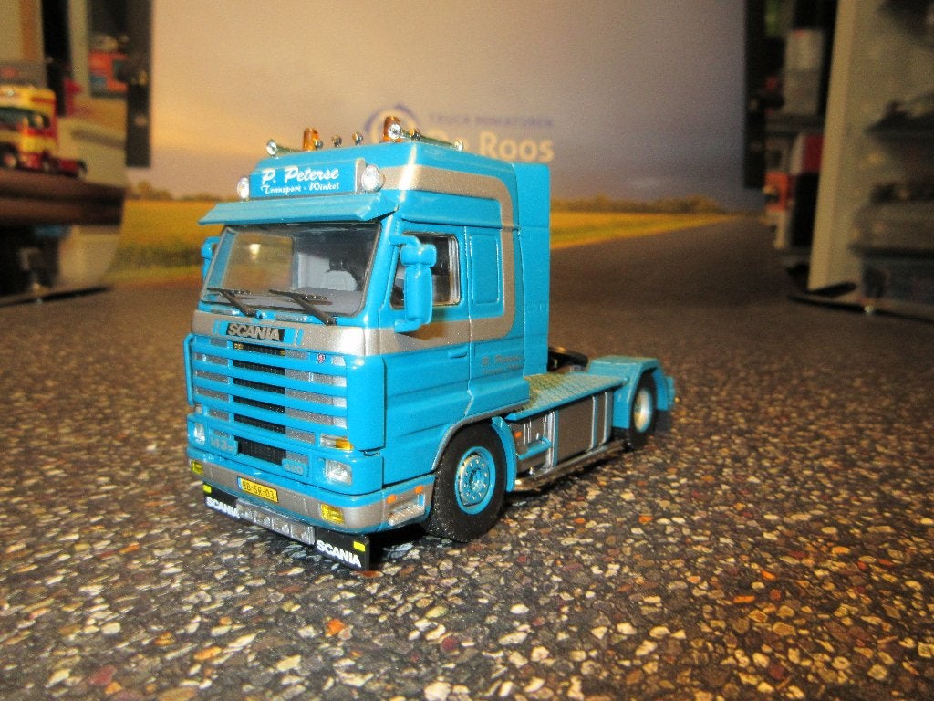 WSI Scania 143 P. Peterse, Hobby en Vrije tijd, Modelauto's | 1:50, Nieuw, Bus of Vrachtwagen, Wsi, Ophalen of Verzenden