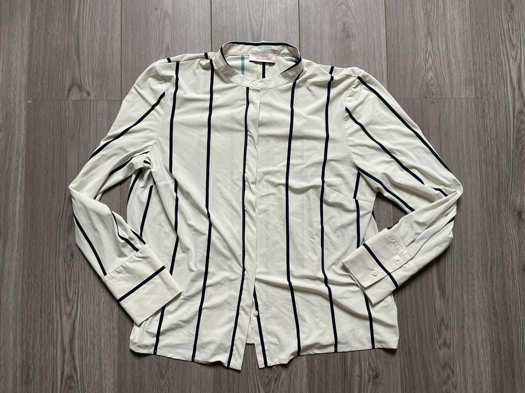 Studio Anneloes Birdy bow blouse kit travelstof mt XL, Ophalen of Verzenden, Zo goed als nieuw, Maat 46/48 (XL) of groter, Lange mouw