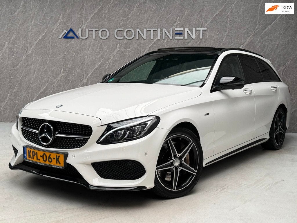 Mercedes-Benz C-klasse Estate 450 AMG 4MATIC 367 PK / Panora, Auto's, Mercedes-Benz, 367 pk, Vierwielaandrijving, 6 cilinders