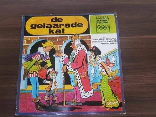 De Gelaarsde Kat, Cd's en Dvd's, Vinyl | Kinderen en Jeugd, LP, Ophalen of Verzenden, Zo goed als nieuw, Verhaal of Sprookje