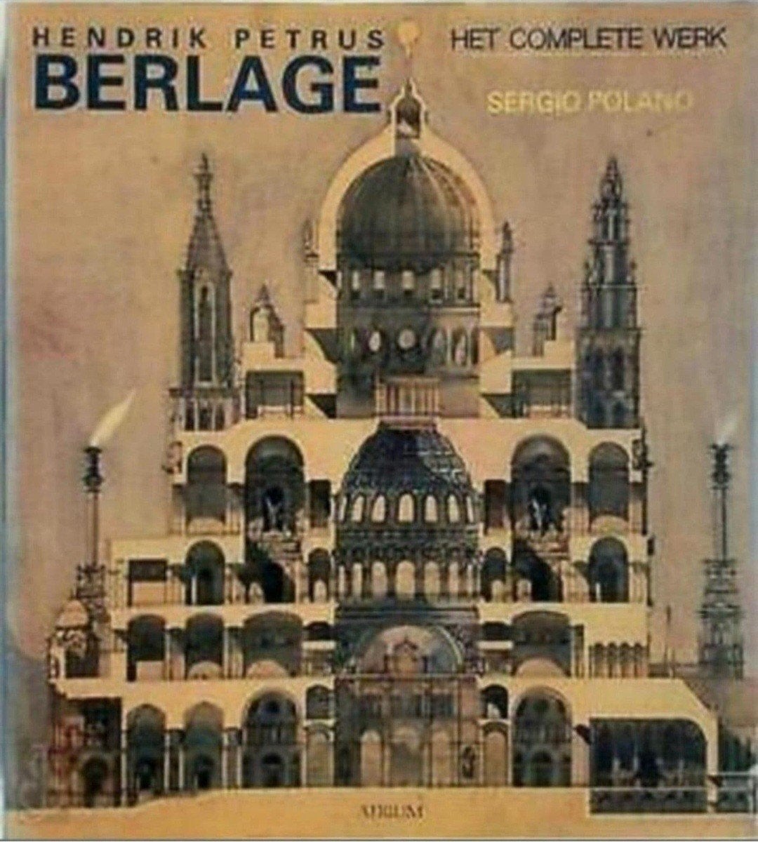 H.P. BERLAGE Het complete werk. Atrium hardcover Nederlands, Verzenden, Zo goed als nieuw, Architecten