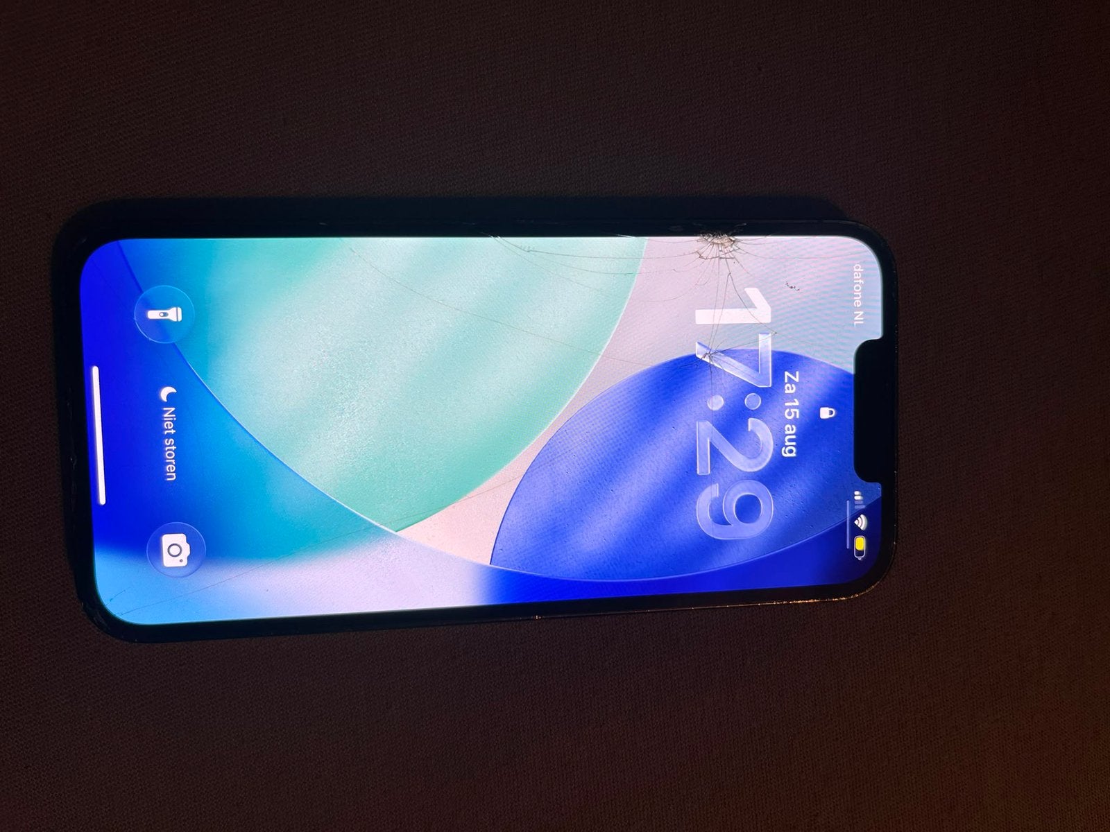 Iphone 13 pro 256gb gebarsten, 256 GB, Zwart, Ophalen of Verzenden, Zo goed als nieuw