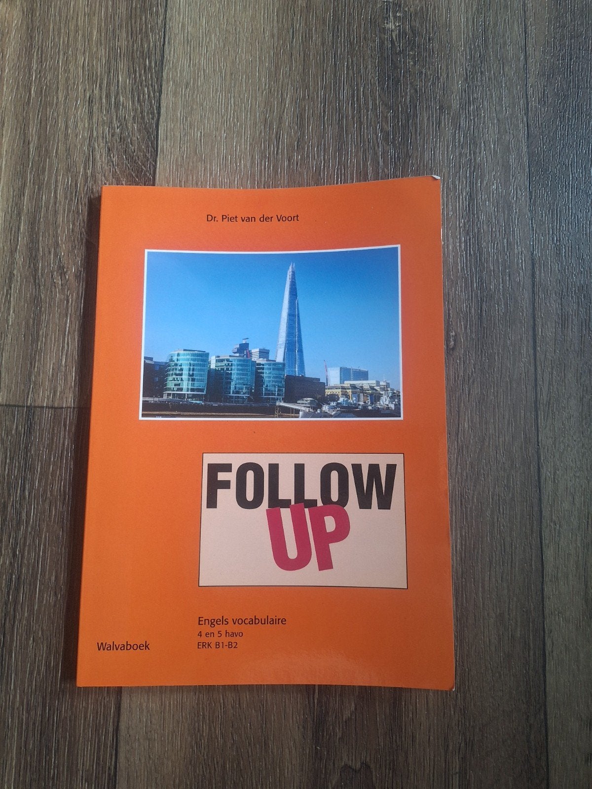 Follow Up Engels vocabulaire 4 en 5 havo Walvaboek, Boeken, Dr. Piet van der Voort, Zo goed als nieuw, Alpha, HBO