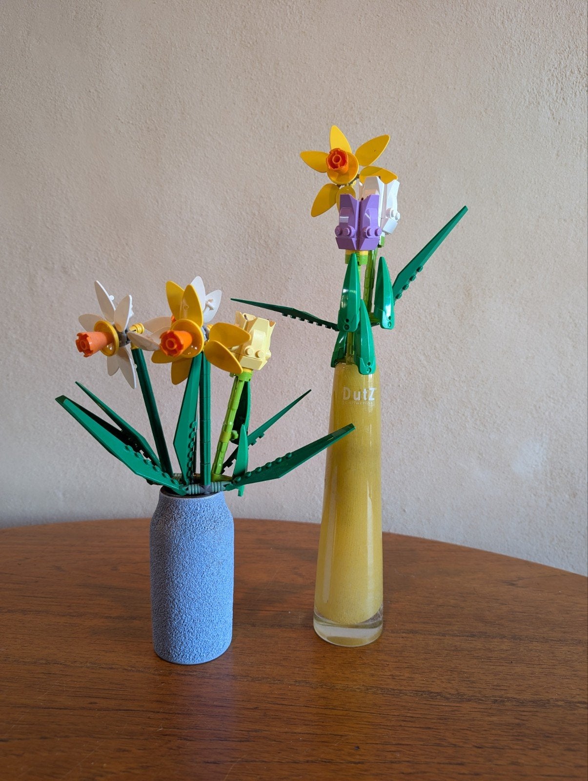 Lego bloemen - Narcissen en Tulpen, Kunststof, Ophalen of Verzenden, Zo goed als nieuw, Meerkleurig