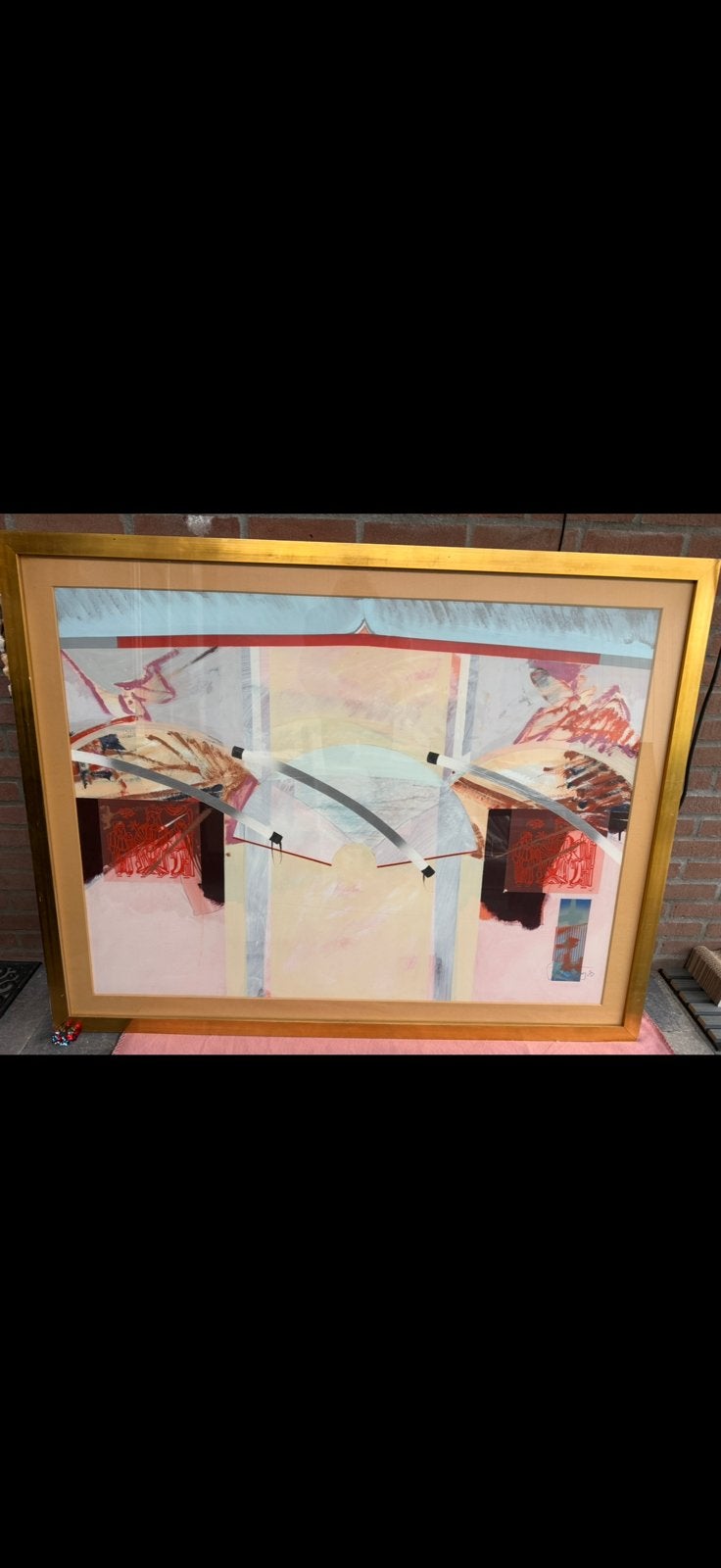 Jan martens kunst schilderij ‘82, Ophalen of Verzenden