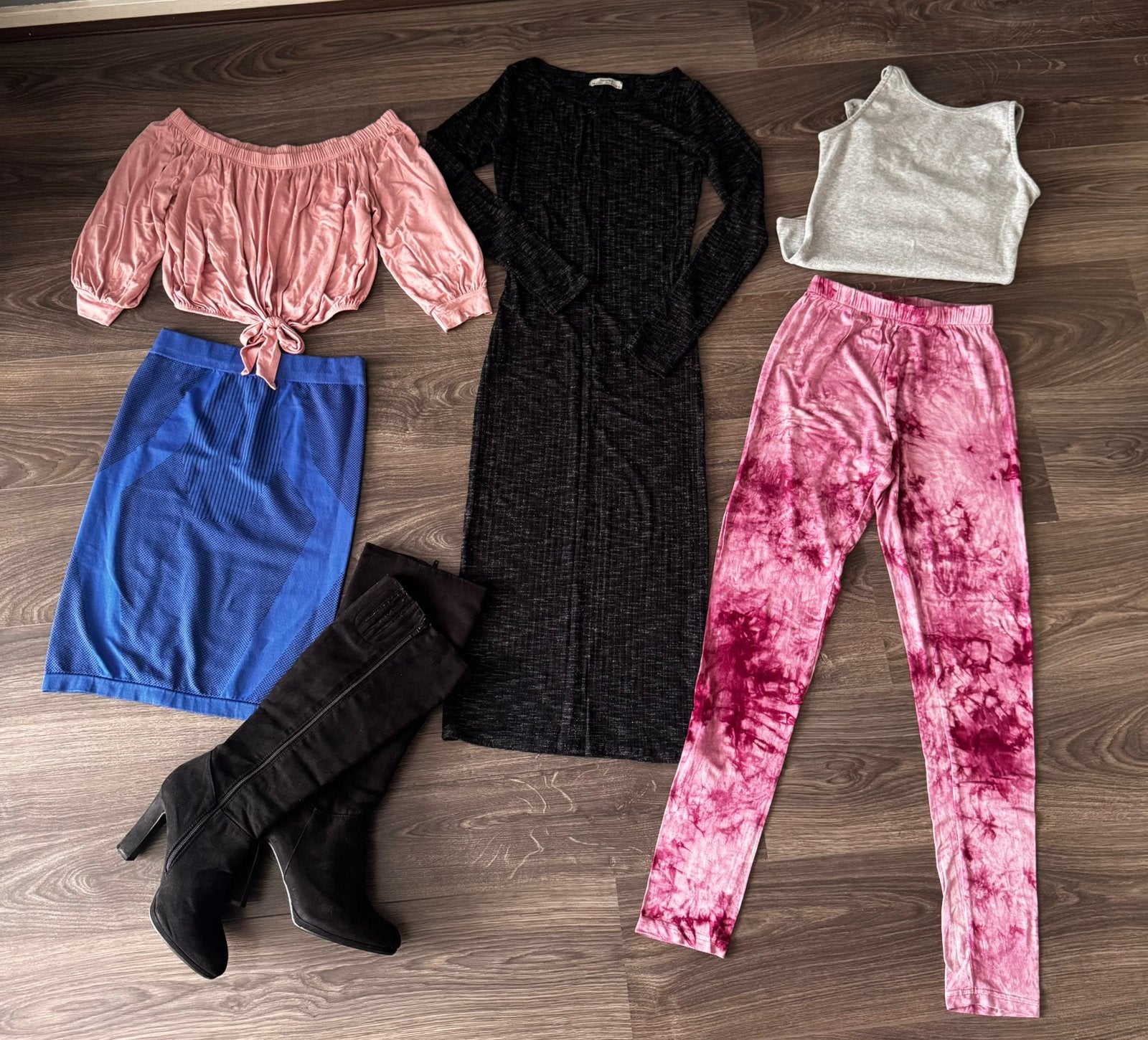 Dames kledingpakket xs, Fashionnova, bershka, coolcat etc., Ophalen of Verzenden, Gedragen, Maat 34 (XS) of kleiner