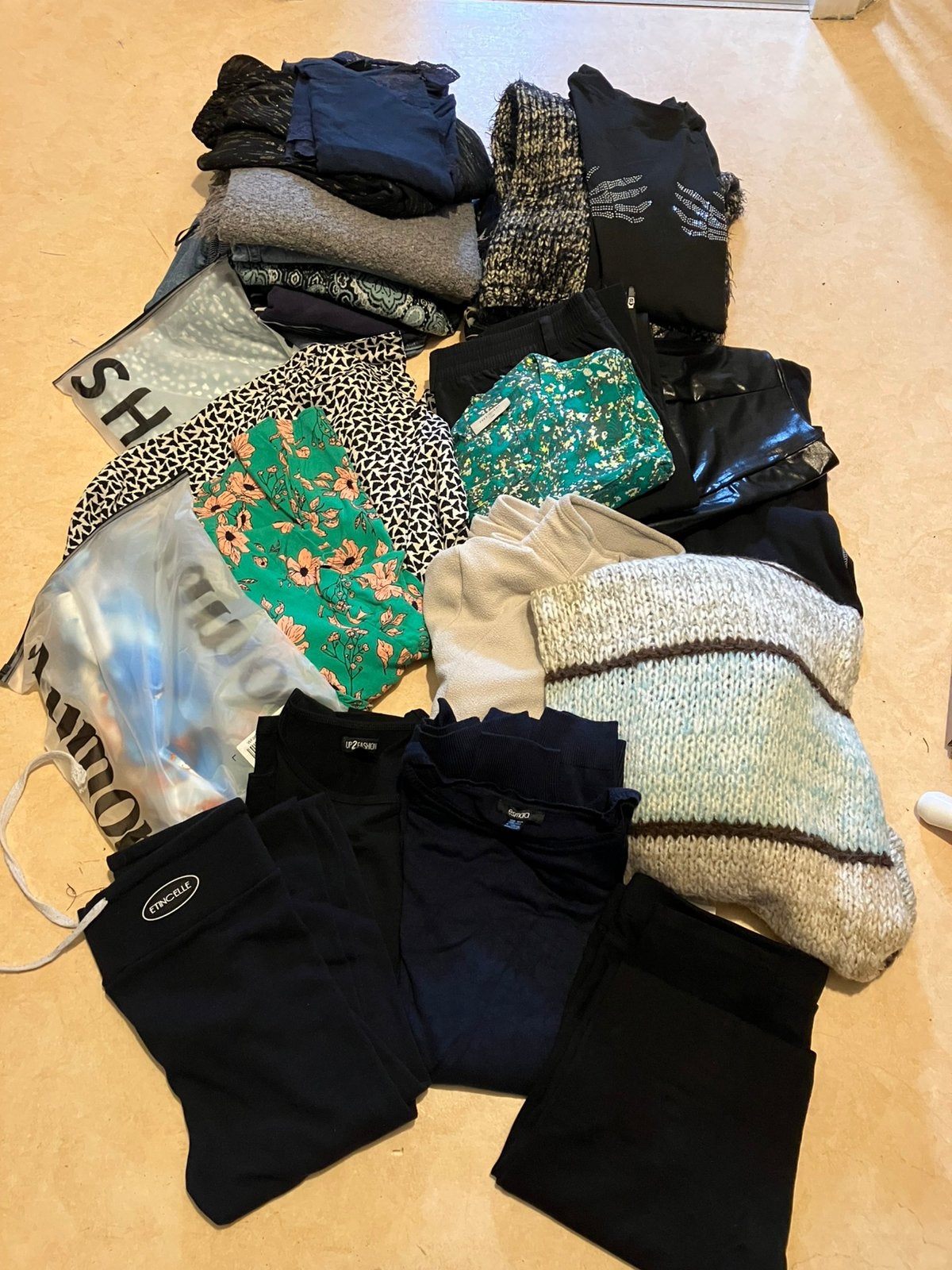Partij kleding, Ophalen of Verzenden, Gedragen, Maat 38/40 (M)