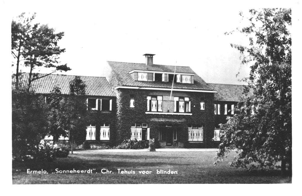 967744	Ermelo	Gld jr 35 45 Sonneheerdt	Chr Tehuis v Blinden, Ophalen of Verzenden, 1940 tot 1960, Ongelopen, Gelderland