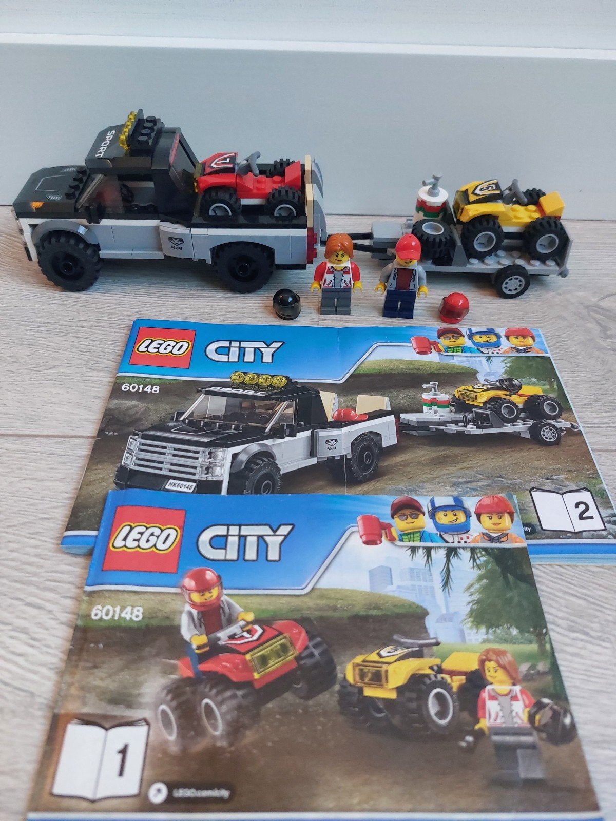Lego City 60148 ATV Race Team!
Compleet en inclusief boekje., City, Lego, Ophalen of Verzenden, Zo goed als nieuw