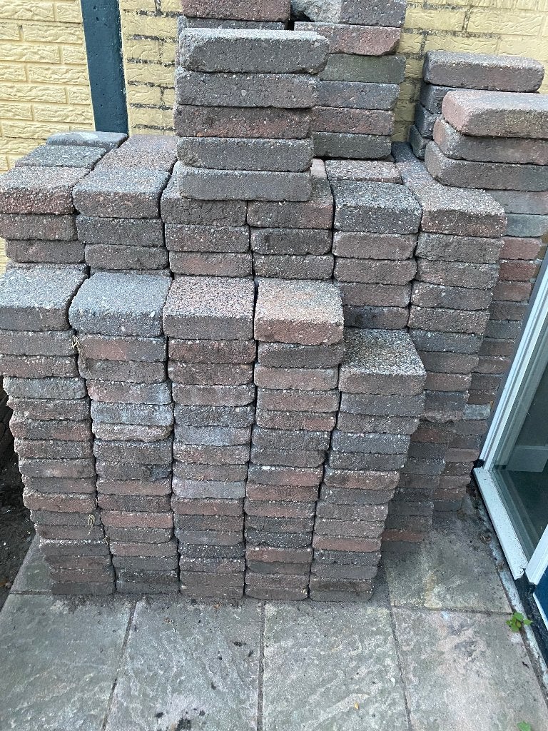 Straatstenen, Ophalen, Gebruikt, Klinkers, 5 tot 10 m²