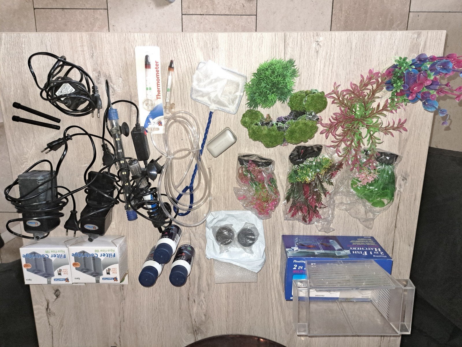 Diverse aquarium spullen, sommige nog nieuw!!!, Dieren en Toebehoren, Ophalen of Verzenden, Zo goed als nieuw, Superfish, Overige typen