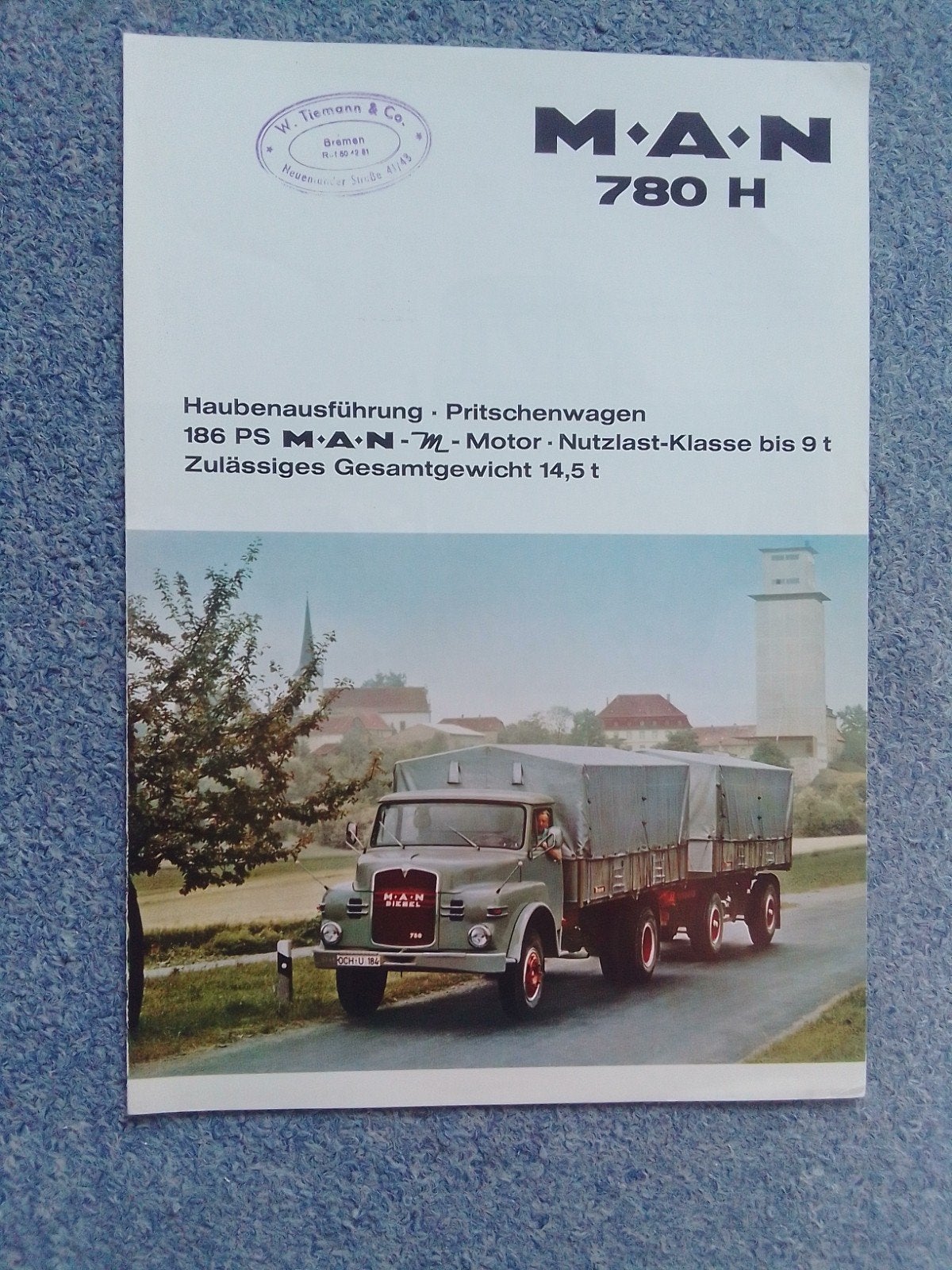 MAN 780H, Ophalen of Verzenden
