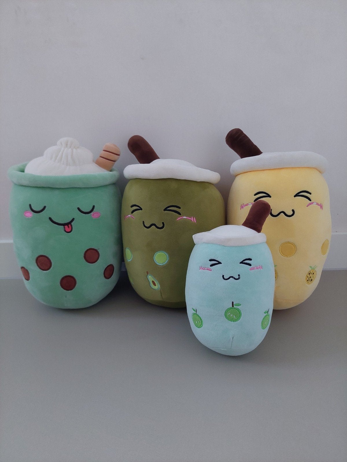 Leuke Bubble Tea Knuffels - Diverse Kleuren en Maten, Ophalen, Groen, Overige merken, Overige karakters