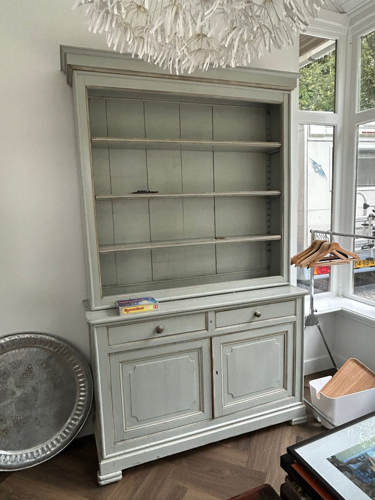 Vintage brocante buffetkast / keukenkast uit Frankrijk, Ophalen