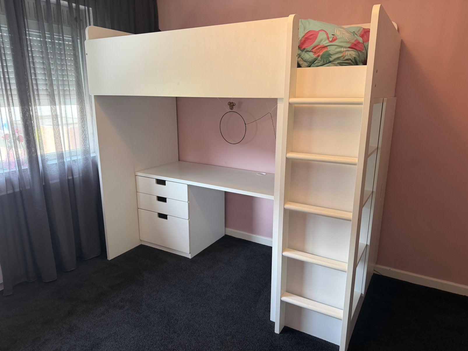 IKEA SMÅSTAD hoogslaper, Ophalen, Gebruikt, Hoogslaper