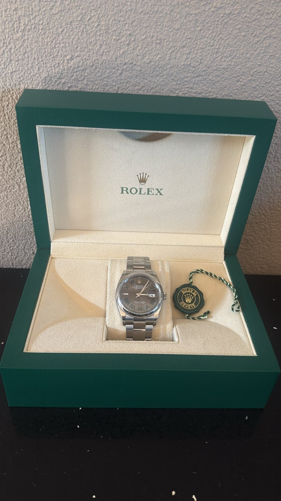 Rolex Datejust 36 - full-set, Sieraden, Tassen en Uiterlijk, Polshorloge, Ophalen of Verzenden, Zo goed als nieuw, Rolex