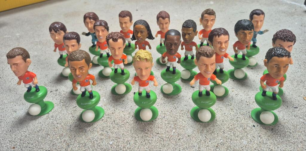 Nederlands elftal poppetjes WK2006 compleet, Ophalen of Verzenden, Zo goed als nieuw