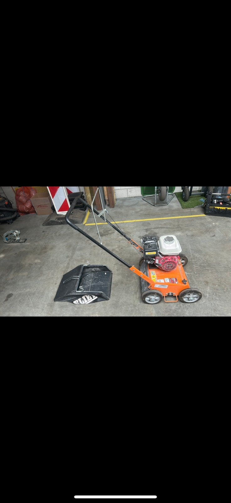 eliet verticuteermachine, Ophalen of Verzenden, Zo goed als nieuw, 50 cm of meer