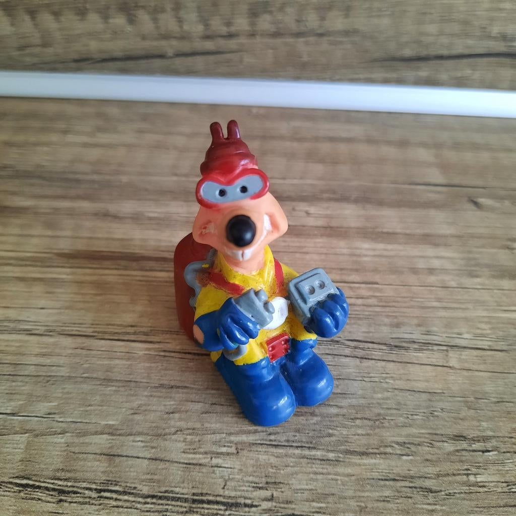 Disney Uitvinder??? Hoogte ongeveer 5 cm, Verzamelen, Disney, Ophalen of Verzenden, Overige figuren, Zo goed als nieuw, Beeldje of Figuurtje