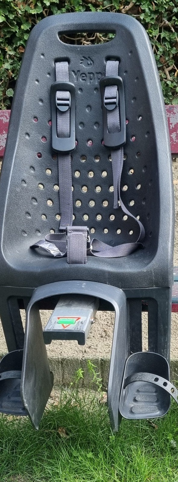 Yepp achterzitje met steunen voor 2 fietsen, Fietsen en Brommers, Ophalen, Zo goed als nieuw, Yepp