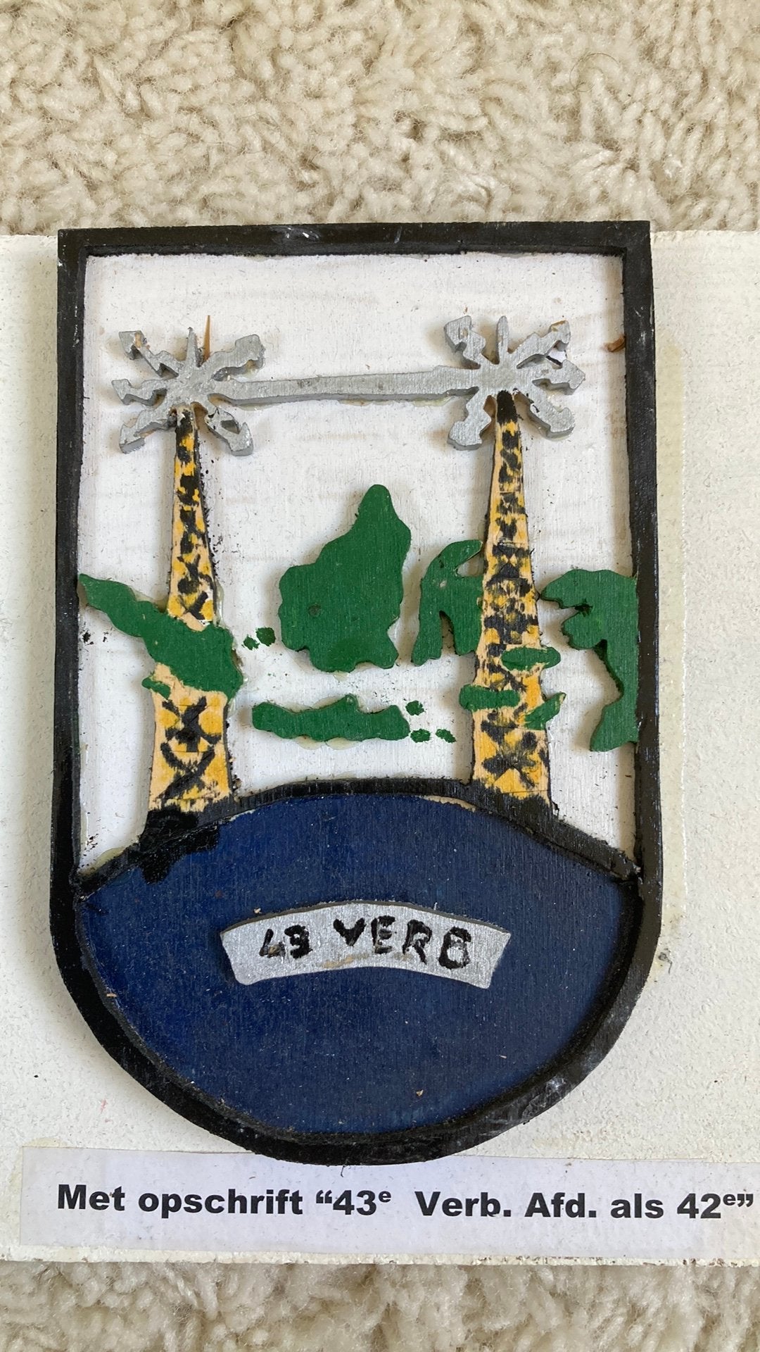 KNIL 43e Verb. Afd, Ophalen of Verzenden
