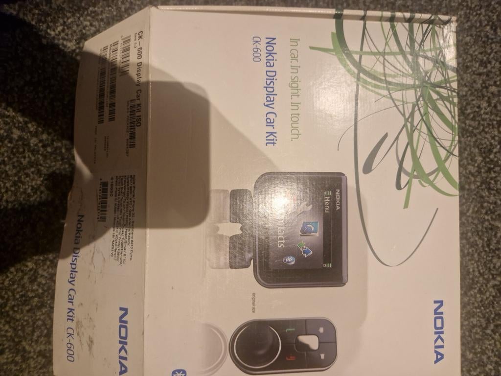 Nokia Display Carkit CK-600, Opbouw, Complete carkit, Ophalen of Verzenden, Zo goed als nieuw