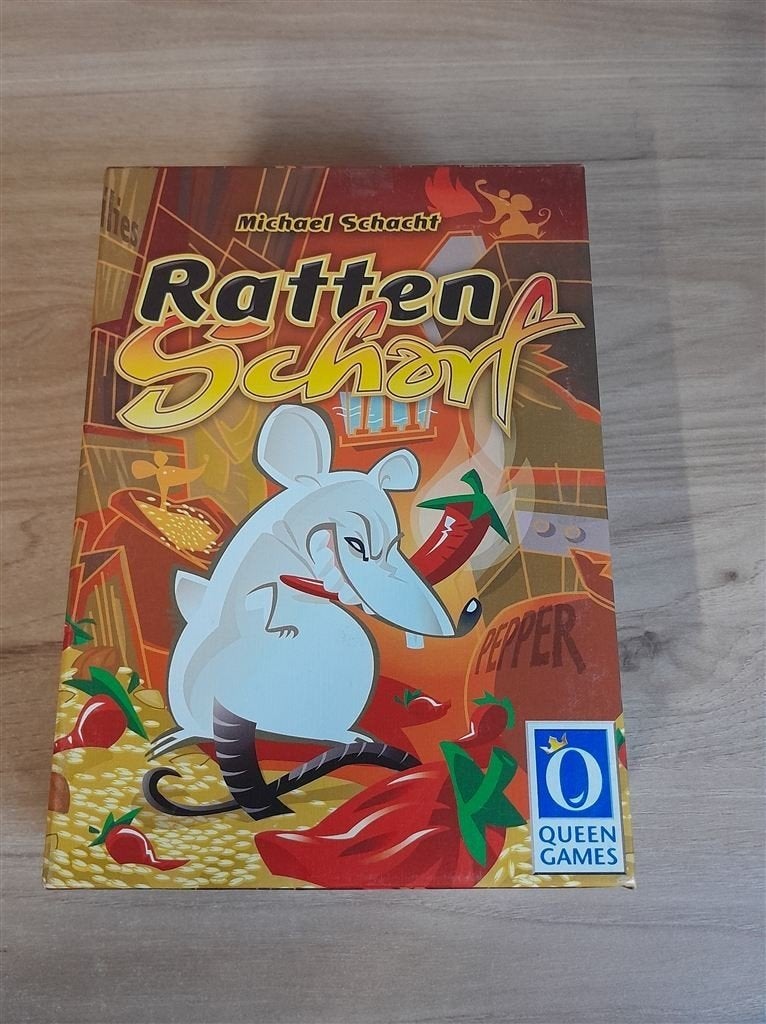 Ratten Scharf - queen games - s5604, Hobby en Vrije tijd, Gezelschapsspellen | Bordspellen, Verzenden, Zo goed als nieuw