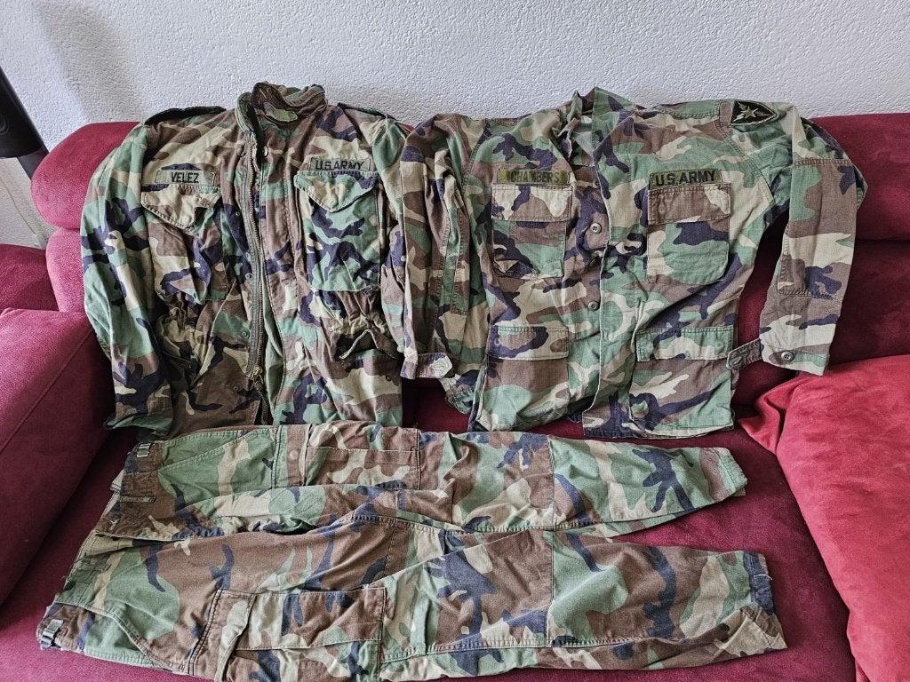 % Origineel Amerikaans militair tenue - pak. Jaren 80/90, Ophalen of Verzenden, Landmacht, Amerika, Kleding of Schoenen