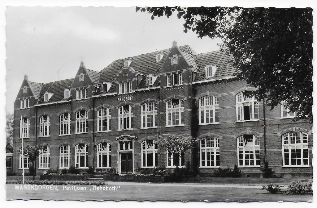 Wagenborgen Rehoboth gelopen Ansichtkaart ( B7436, Ophalen of Verzenden, 1960 tot 1980, Gelopen
