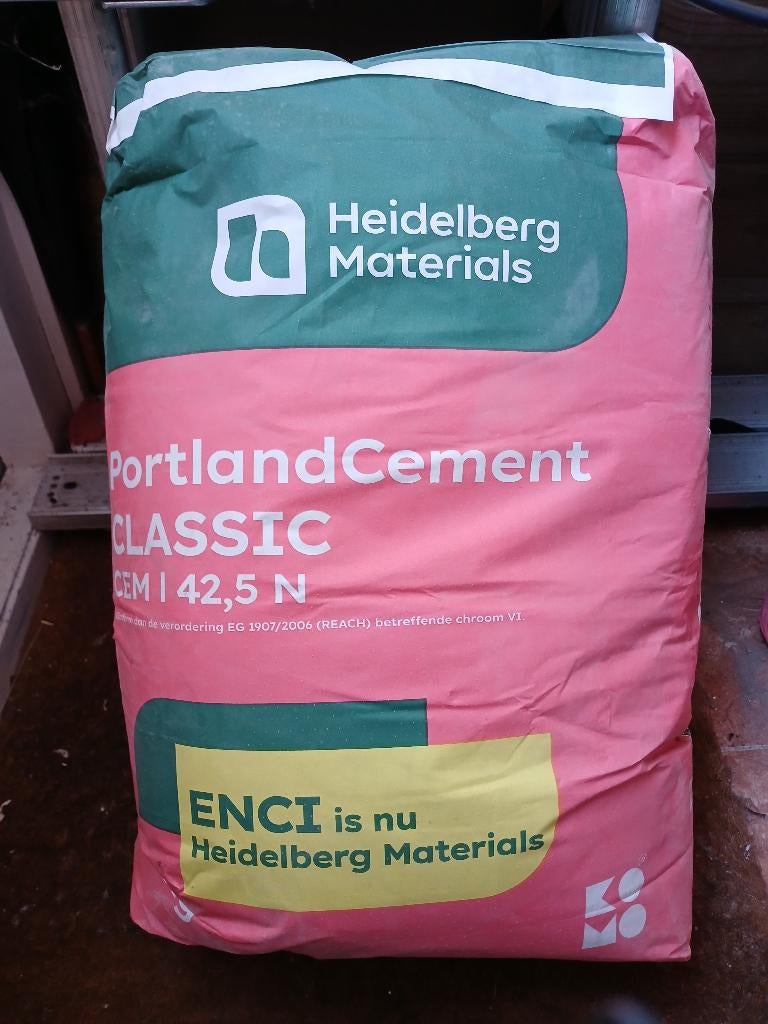 Portland cement, Ophalen, Nieuw, Overige typen