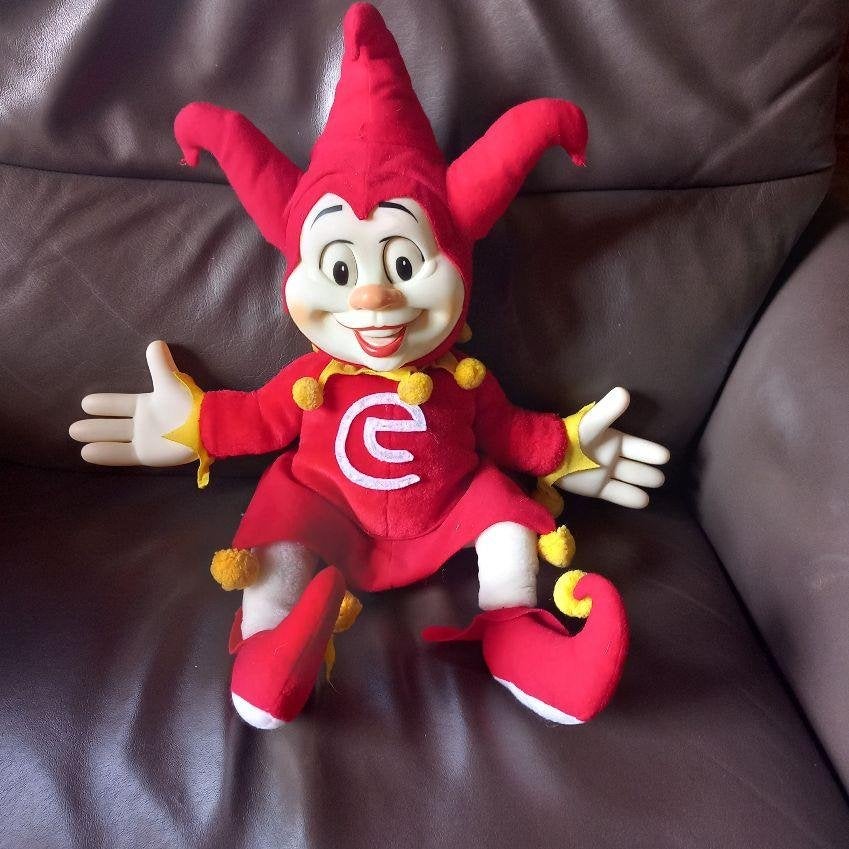 Efteling Pardoes knuffel, 50 cm  - schoon en gewassen, Ophalen of Verzenden, Zo goed als nieuw, Overige typen