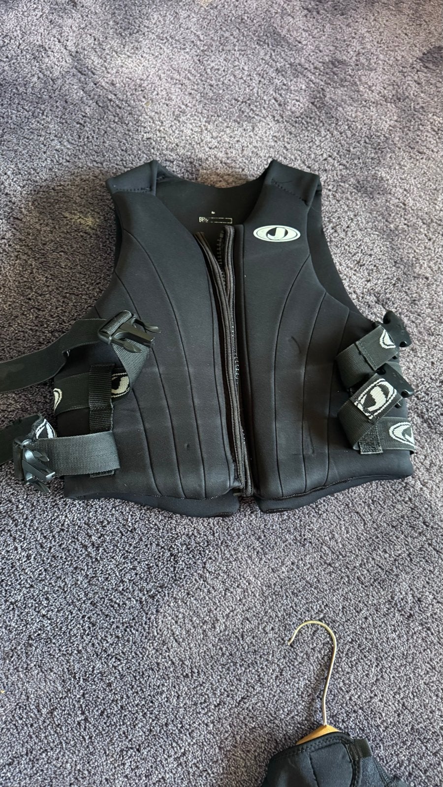Jobe kinder Waterski's met zwemvest en wetsuit, Ophalen, Gebruikt, 130 tot 160 cm, Waterski's
