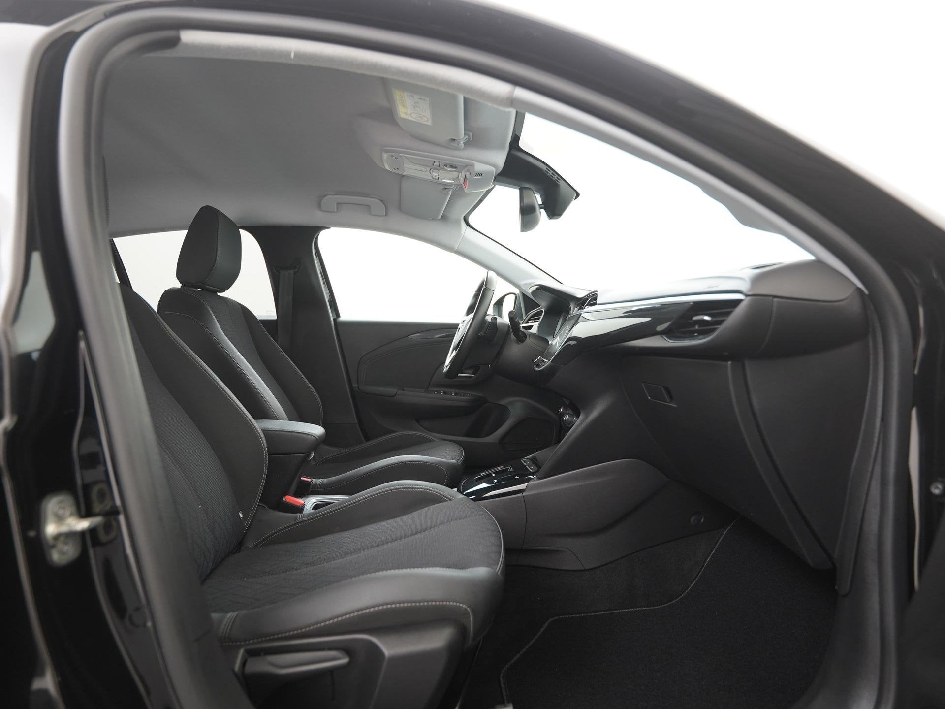 Opel Corsa 1.2 Elegance Automaat | Camera | Stoelverwarming, Stof, Gebruikt, Euro 6, Zwart