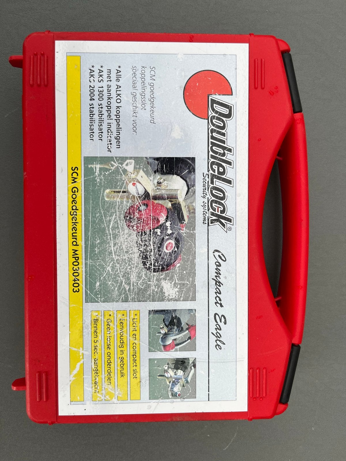 DoubleLock Compact Eagle SCM gekeurd disselslot, Ophalen of Verzenden, Gebruikt