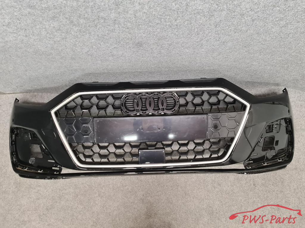 AUDI A1 82A VOORBUMPER GRILL ORIGINEEL, Gebruikt, -, Voor, -