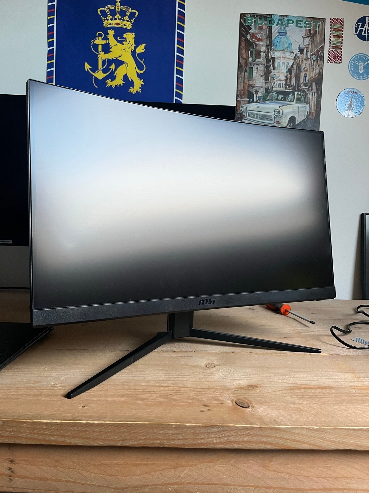 MSI Optix G241c Gaming Monitor - 144Hz, Curved, Computers en Software, 101 t/m 150 Hz, Curved, 23,6, VA