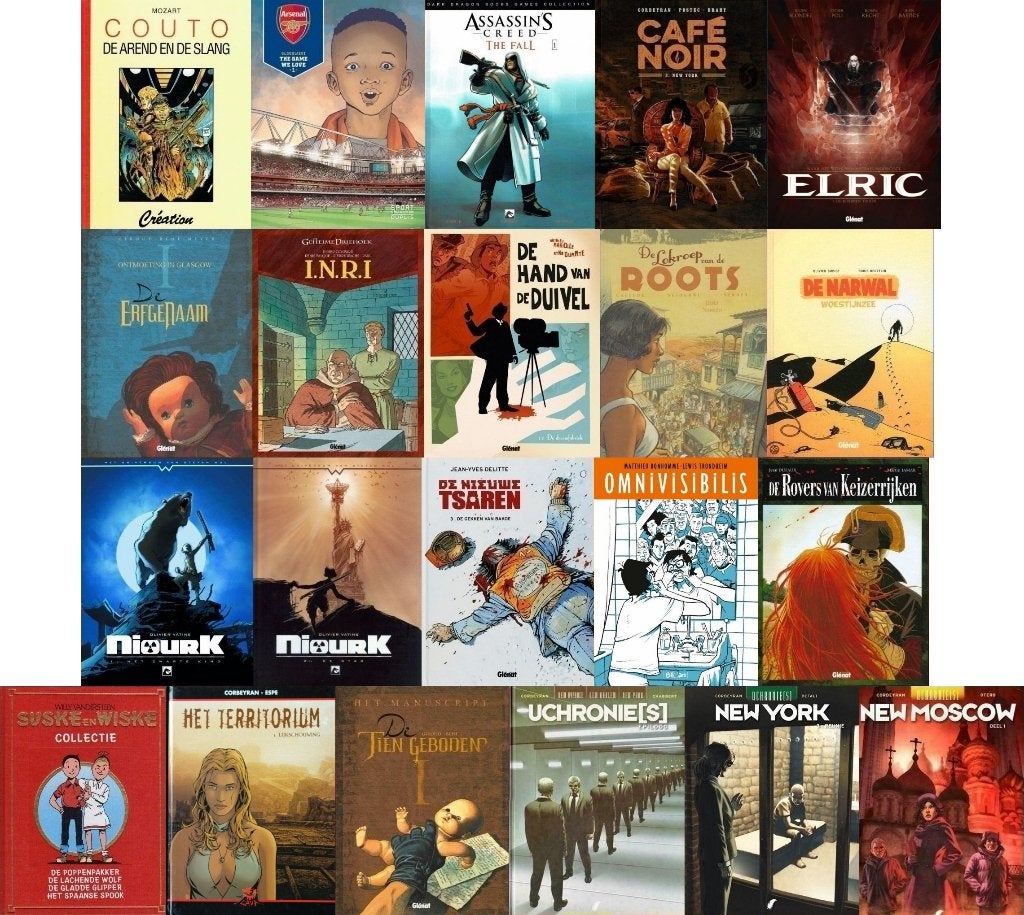 21 Hardcover strips, Boeken, Meerdere stripboeken, Ophalen, Zo goed als nieuw