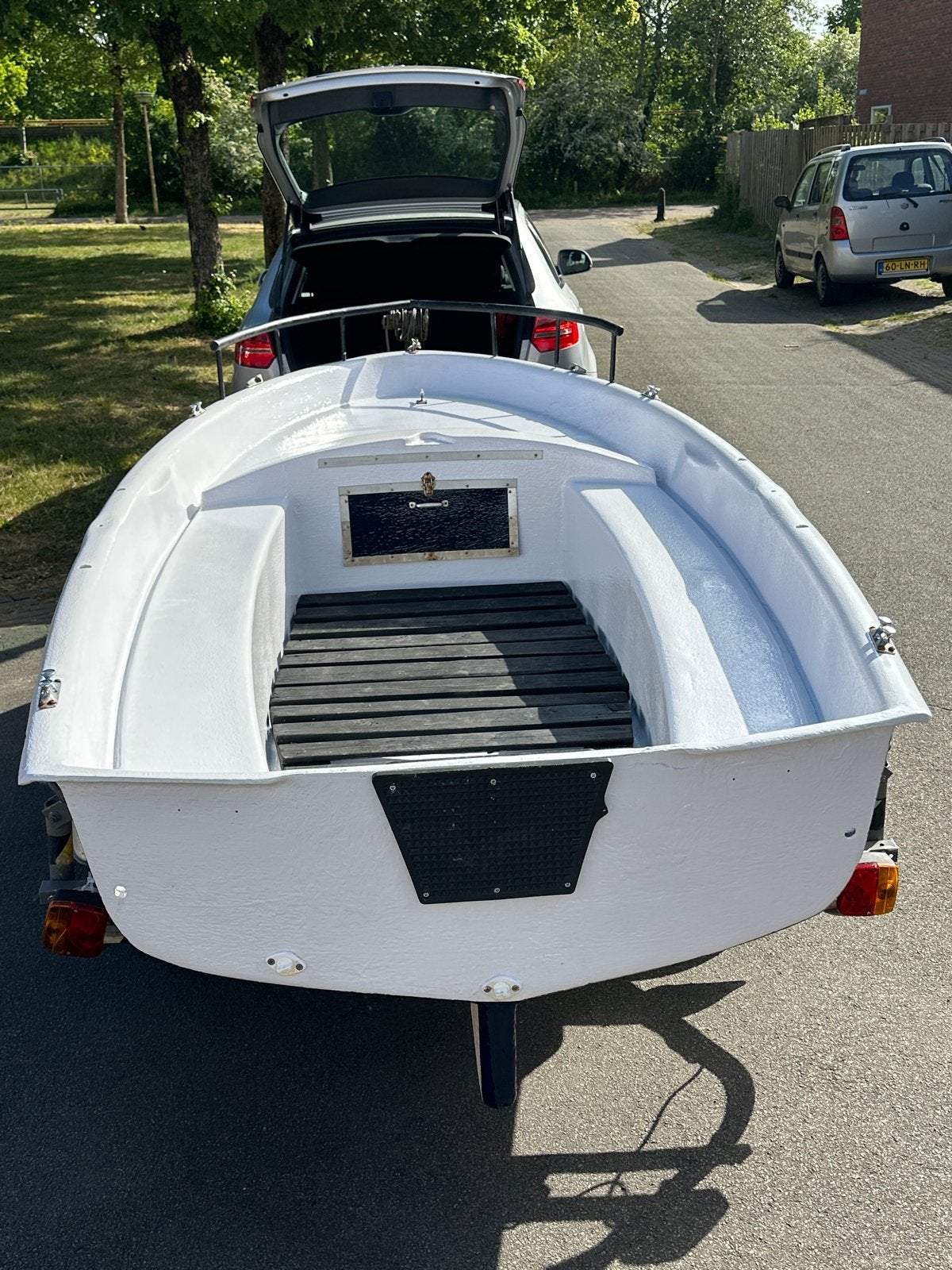 Boot met trailer, Watersport en Boten, Ophalen, Gebruikt