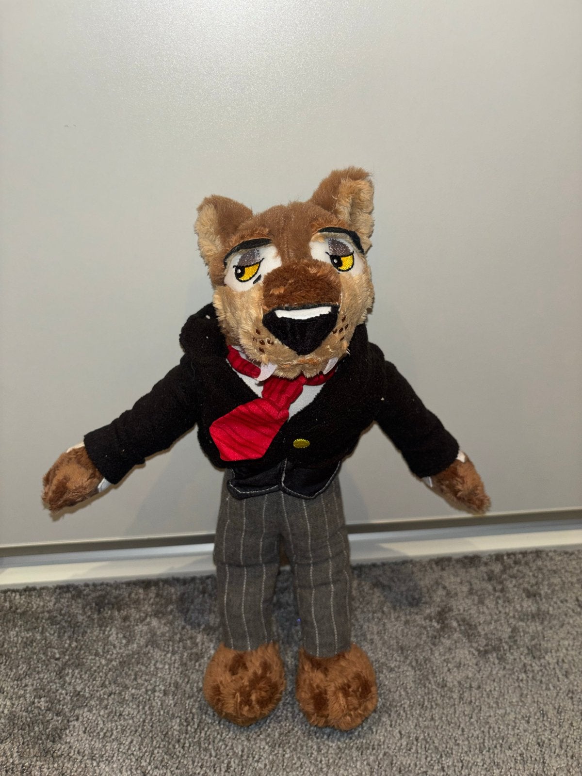 Efteling Wolf Knuffel - Zo goed als nieuw, Overige merken, Overige typen, Ophalen of Verzenden, Zo goed als nieuw