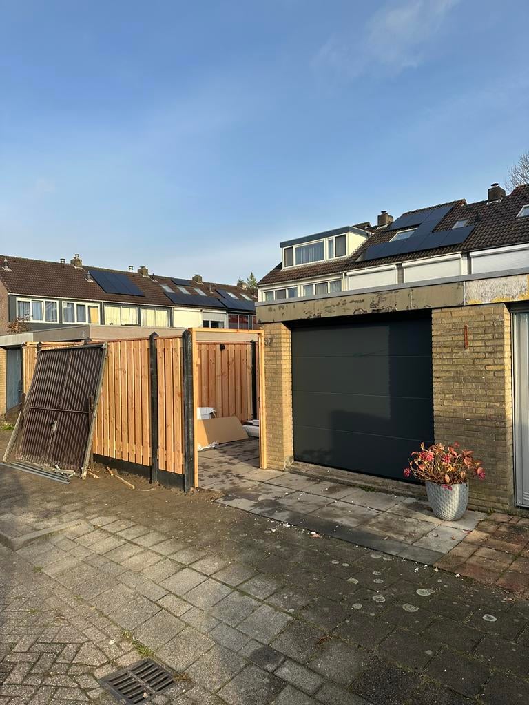 Garagedeur, Sectionaal, ISO40, Roldeur, Industriedeur,Deuren, Kunststof, Ophalen of Verzenden, 120 cm of meer, 215 cm of meer