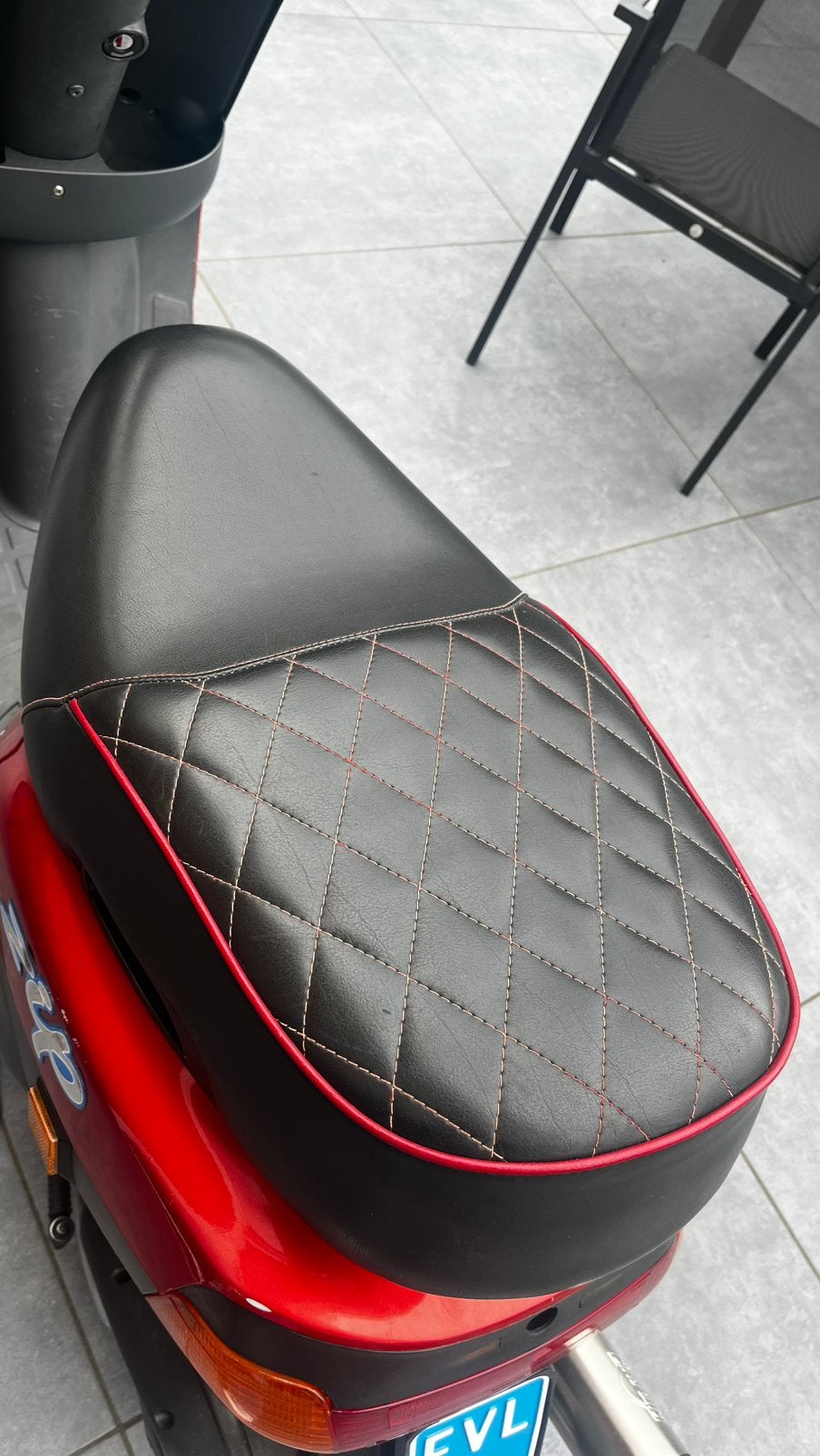 Custom zadel zip type 1/2/3 fastrider sp98 - nieuwstaat, Ophalen of Verzenden