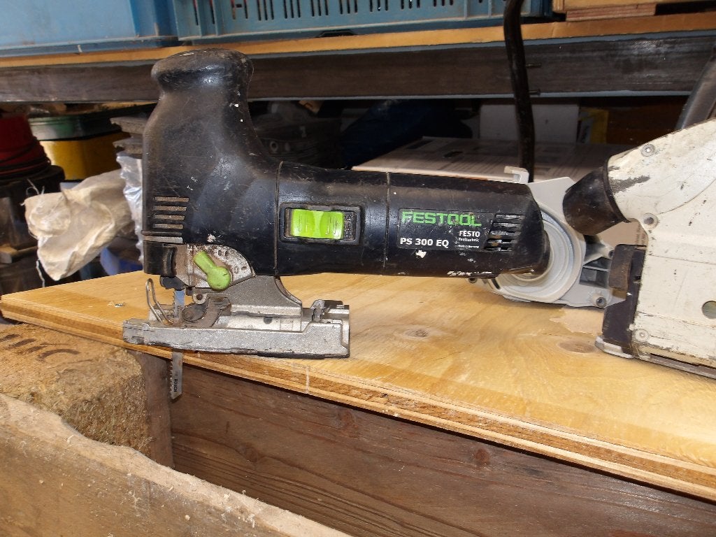 Festool decoupeerzaag PS300 EQ, Ophalen, Gebruikt, Decoupeerzaag, 30 tot 70 mm