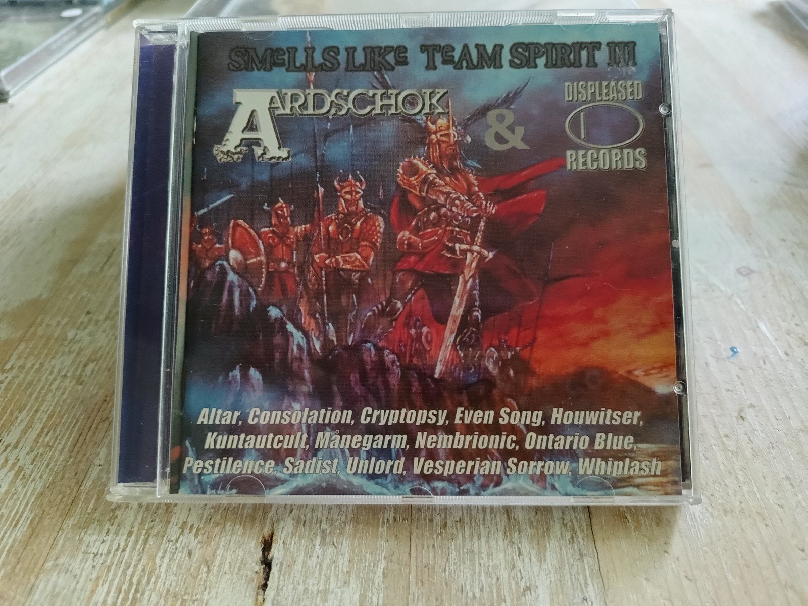 CD Aardschok - Smells like team spirit, Ophalen of Verzenden, Gebruikt