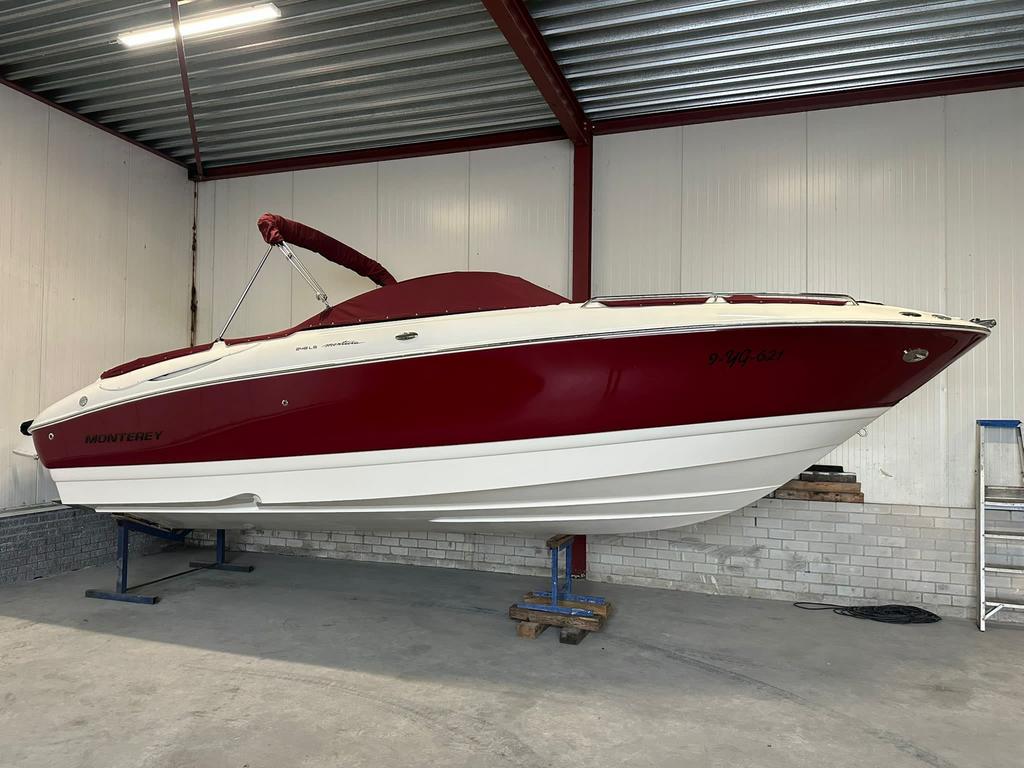 Monterey 248 LS Montura, gerefit, absolute nieuwstaat, Ophalen, Binnenboordmotor, Zo goed als nieuw, 200 pk of meer