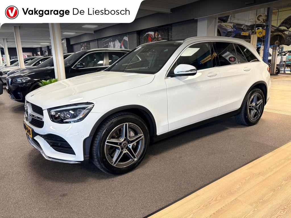 Mercedes-Benz GLC-klasse 200 4MATIC Premium Plus / AMG / pan, Auto's, Mercedes-Benz, Gebruikt, 2000 kg, Wit, Vierwielaandrijving