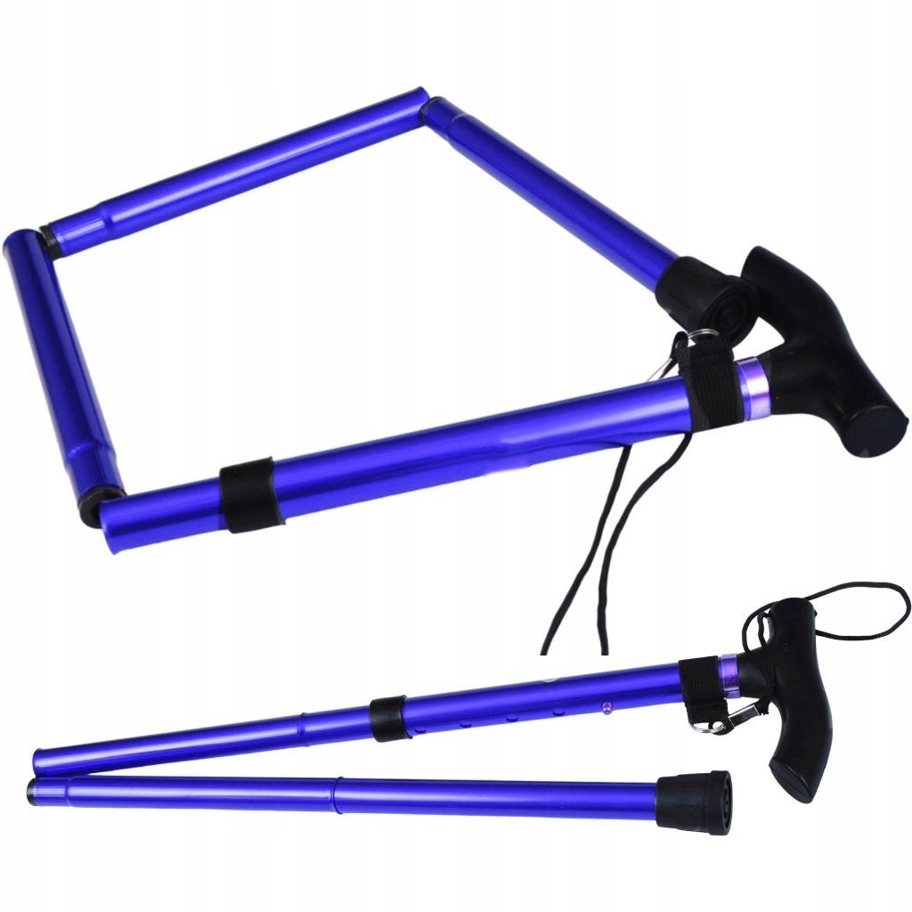 Wandelstok Opvouwbaar - Blauw, Diversen, 6717LN, Loophulp@outlook.com, Verzenden, LoopHulp