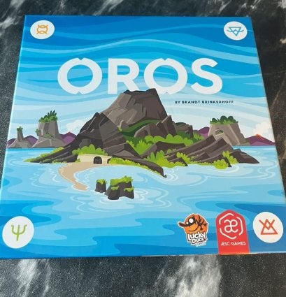 ieuw Lucky Duck Games OROS bordspel, Ophalen of Verzenden, Zo goed als nieuw